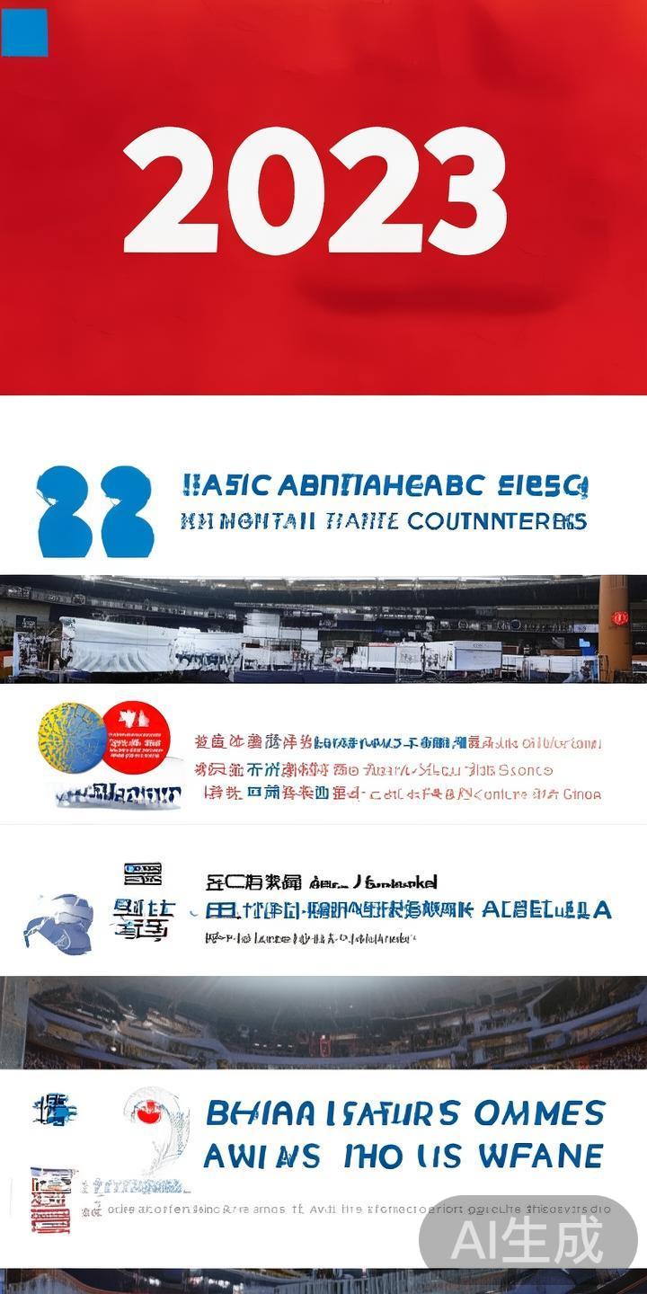 2023年体育界迎来诸多重要赛事，包括春季的全国体